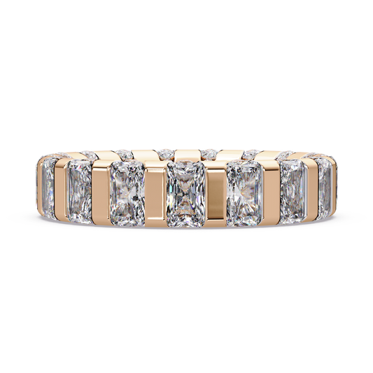 Emerald Bar Eternity Band