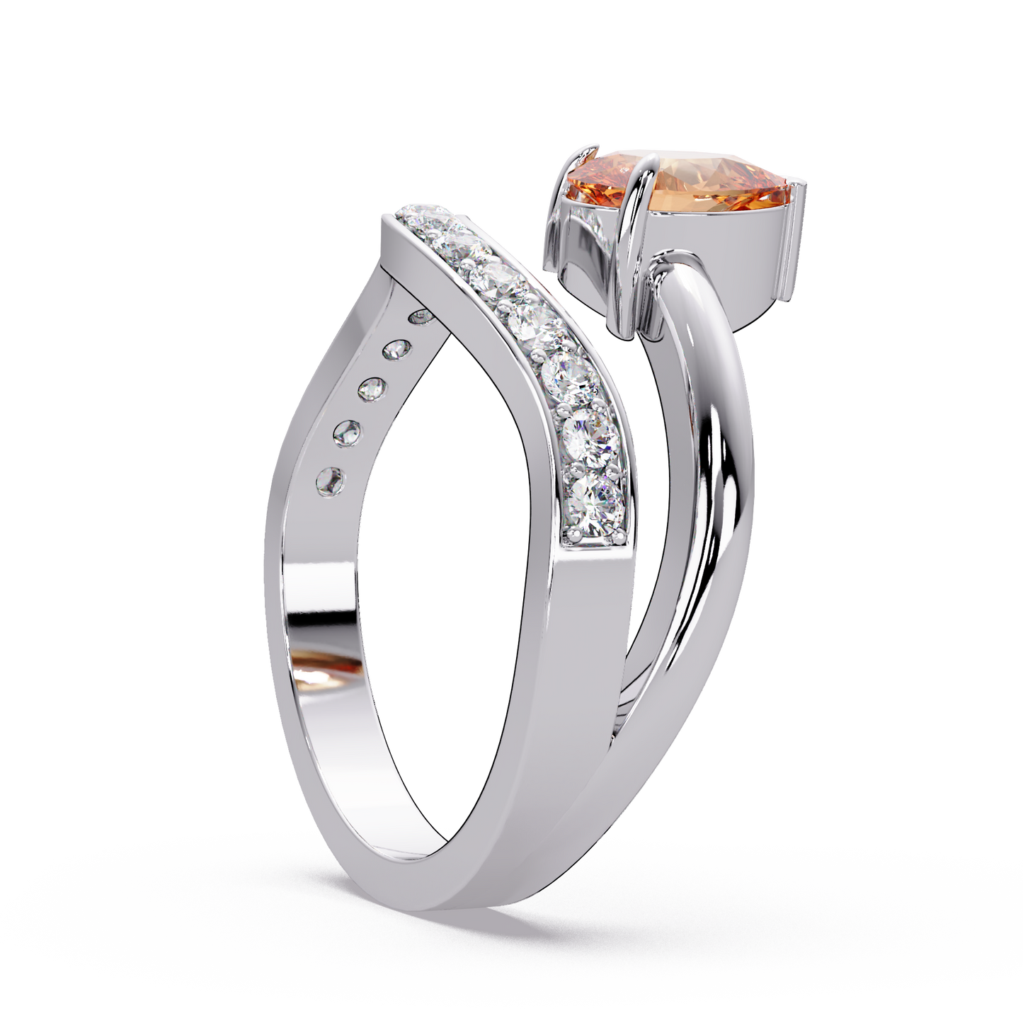 Champagne Pear Crescent Band
