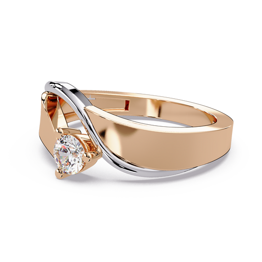 Embraced Two Tone Ring