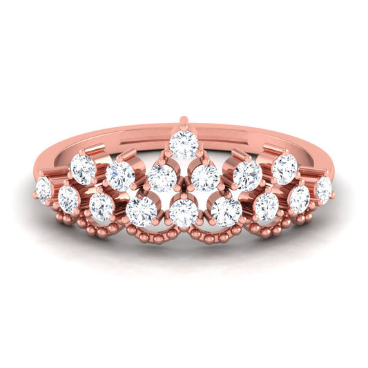 Tiara Cluster Diamond Ring