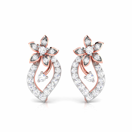 Blossom Leaf Drop Earrings