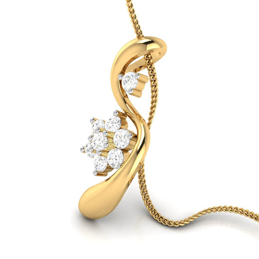 Swirl Blossom Pendant