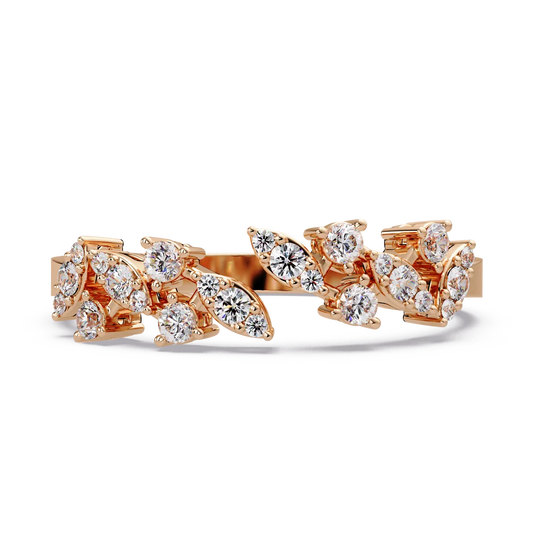 Starlit Scatter Eternity Ring