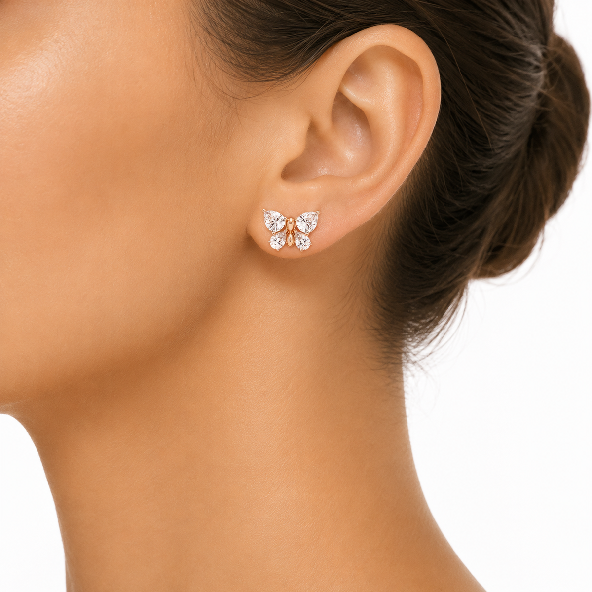 Soaring Butterfly Wing Earrings