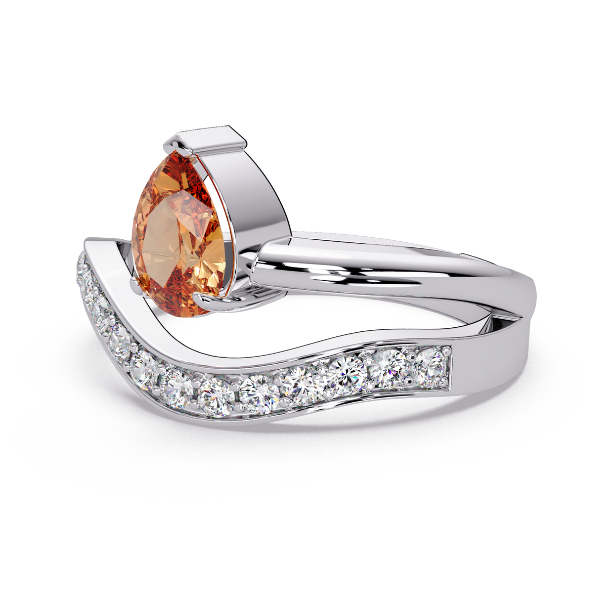 Champagne Pear Crescent Band