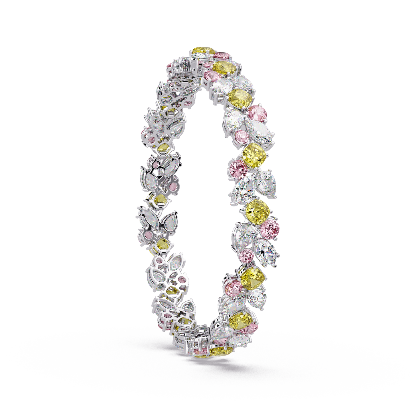 Sunlit Blush Diamond Bracelet
