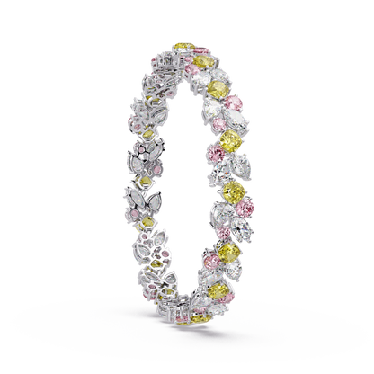 Sunlit Blush Diamond Bracelet