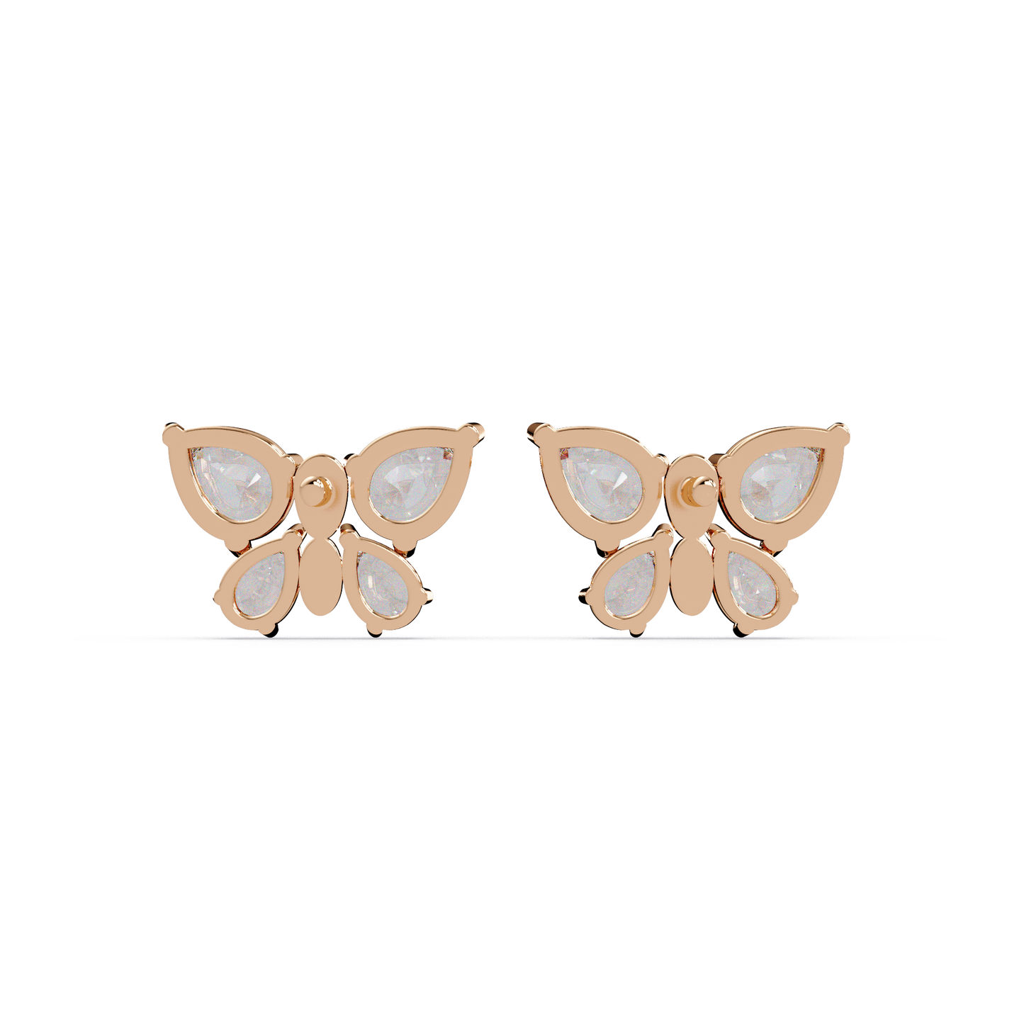 Soaring Butterfly Wing Earrings