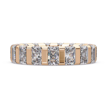 Emerald Bar Eternity Band