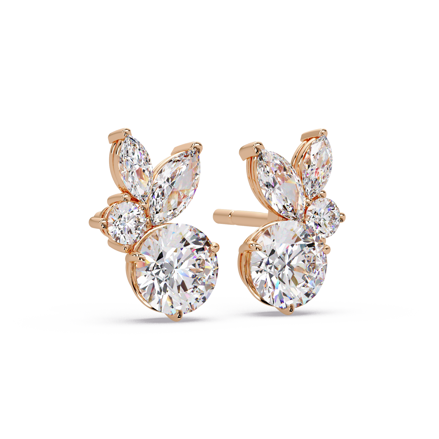 Garden Bouquet Petal Earrings