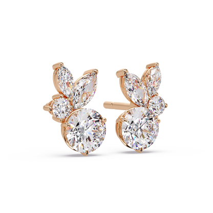 Garden Bouquet Petal Earrings