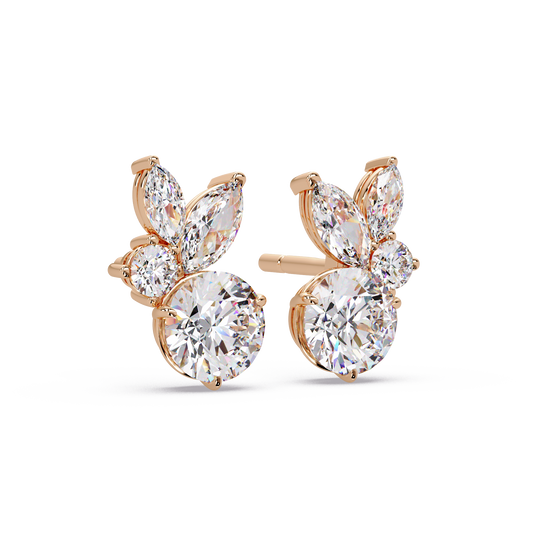 Garden Bouquet Petal Earrings