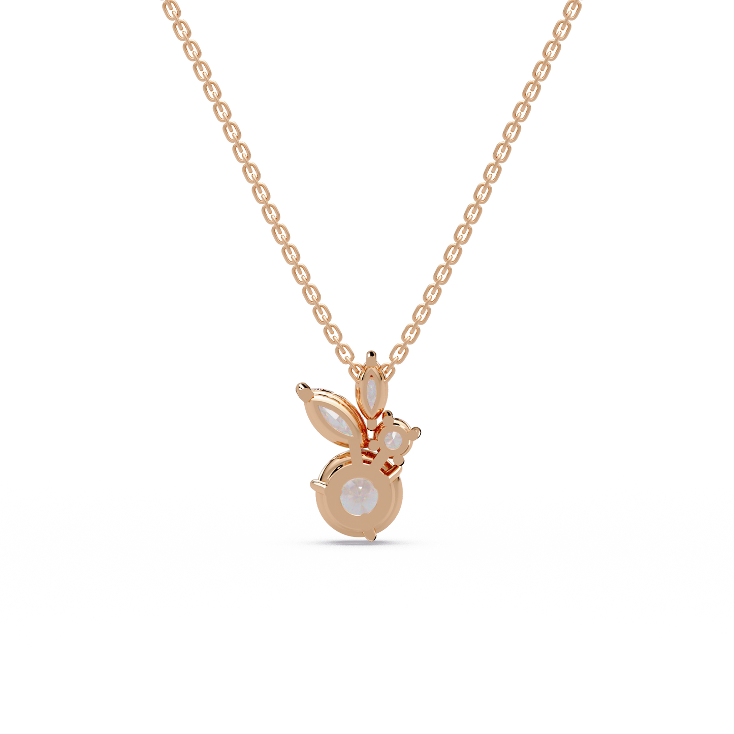 Garden Bouquet Petal Chain Pendant