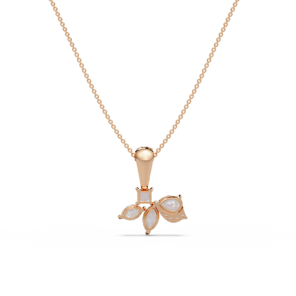 Falling Petal Garden Chain Pendant