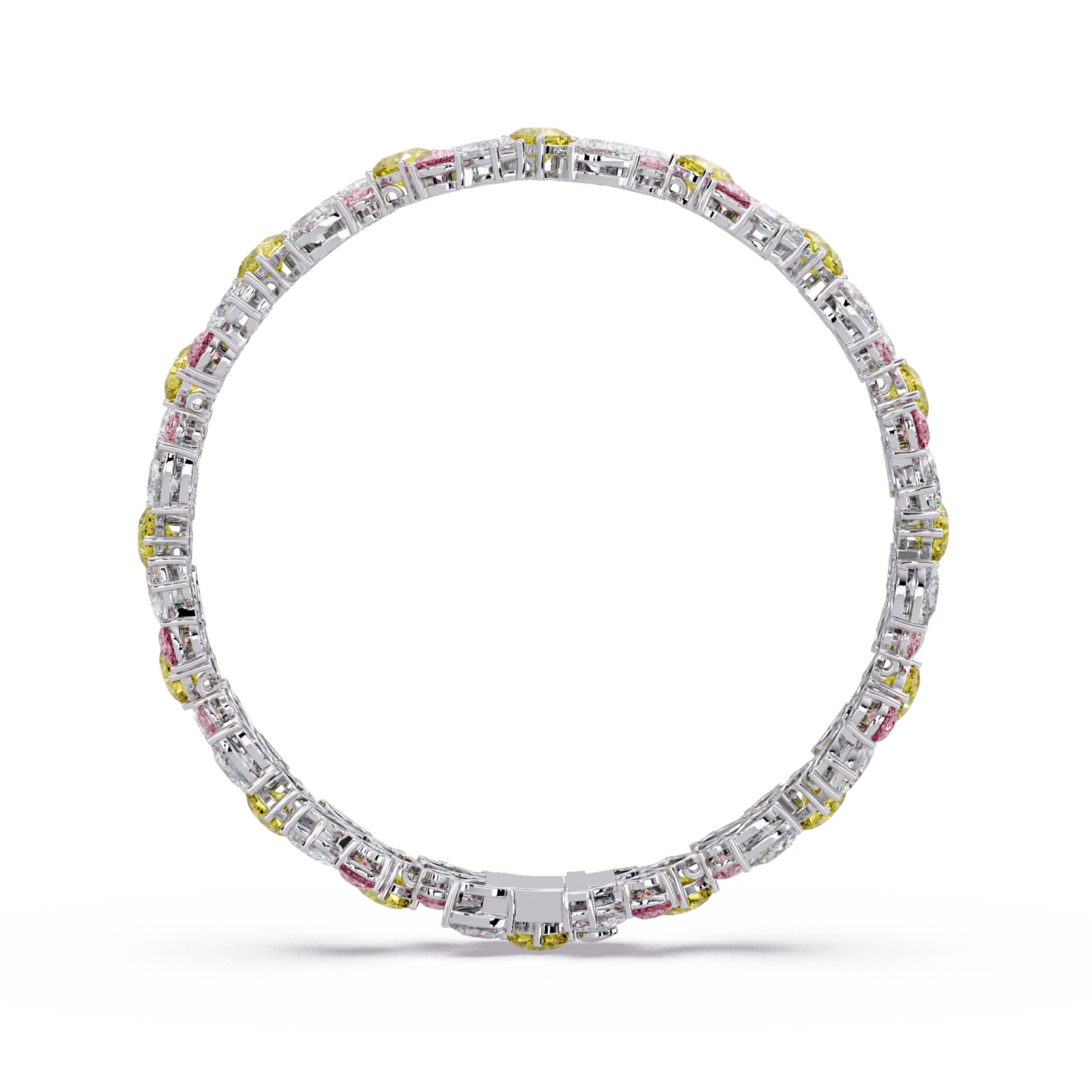 Sunlit Blush Diamond Bracelet