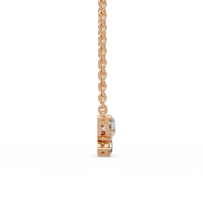 Soaring Butterfly Petal Necklace