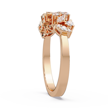 Starlit Scatter Eternity Ring