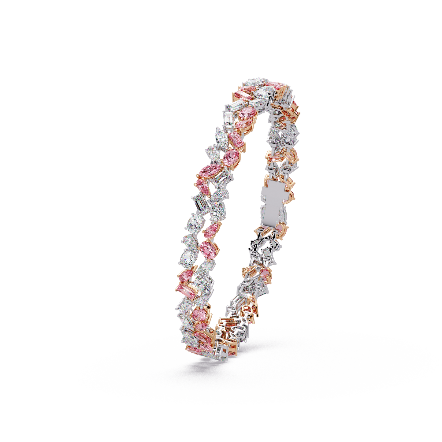 Blush Diamond Cascade Bracelet - Origine Diamonds lab-grown diamond jewellery