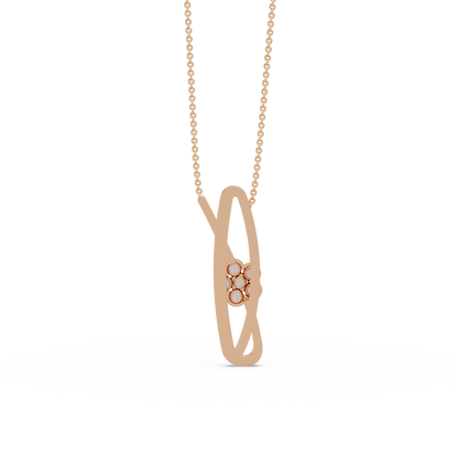 Posy Loop Bloom Chain Pendant