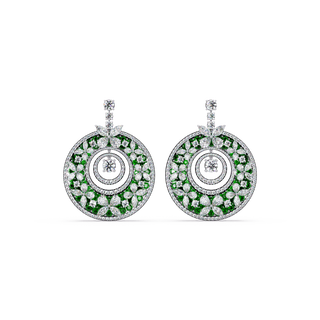 Celestial Wheel Mosaic Earrings