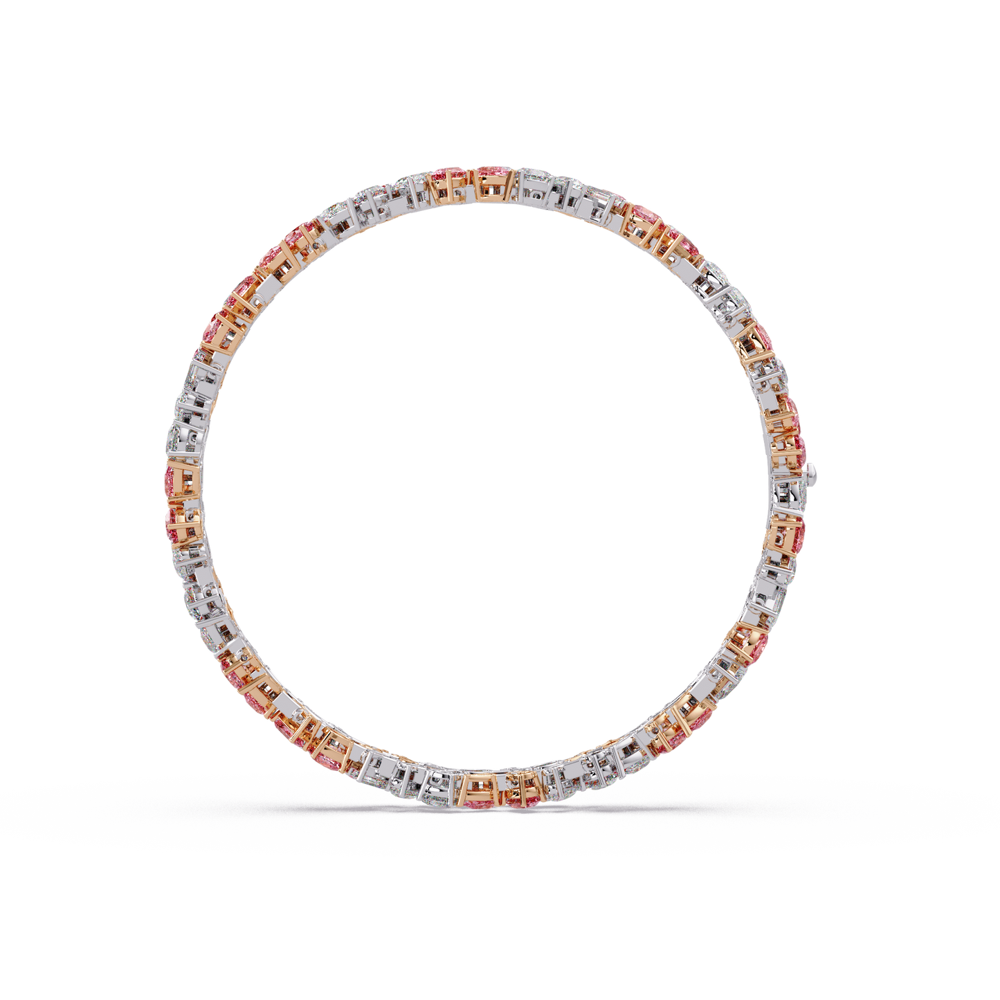 Blush Diamond Cascade Bracelet