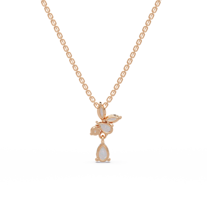 Stepping Stone Trilogy Chain Pendant