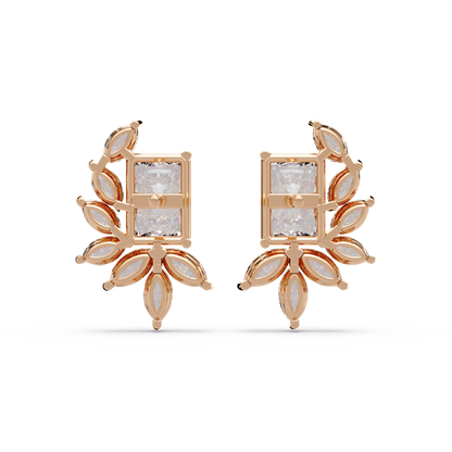 Radiant Laurel Halo Earrings