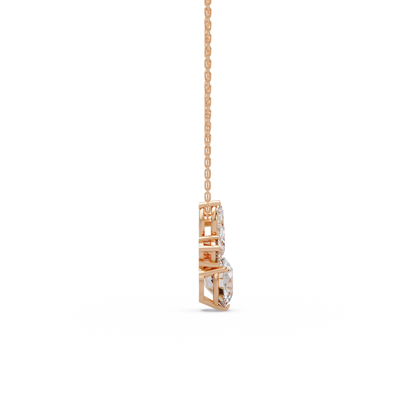 Garden Bouquet Petal Chain Pendant