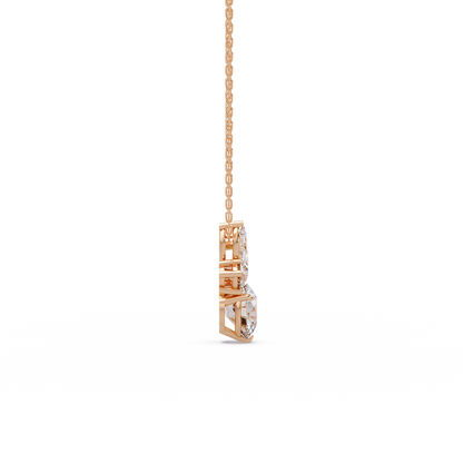 Garden Bouquet Petal Chain Pendant
