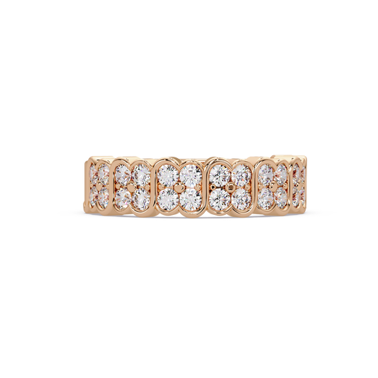 Twin Row Cluster Band - Origine Diamonds lab-grown diamond jewellery