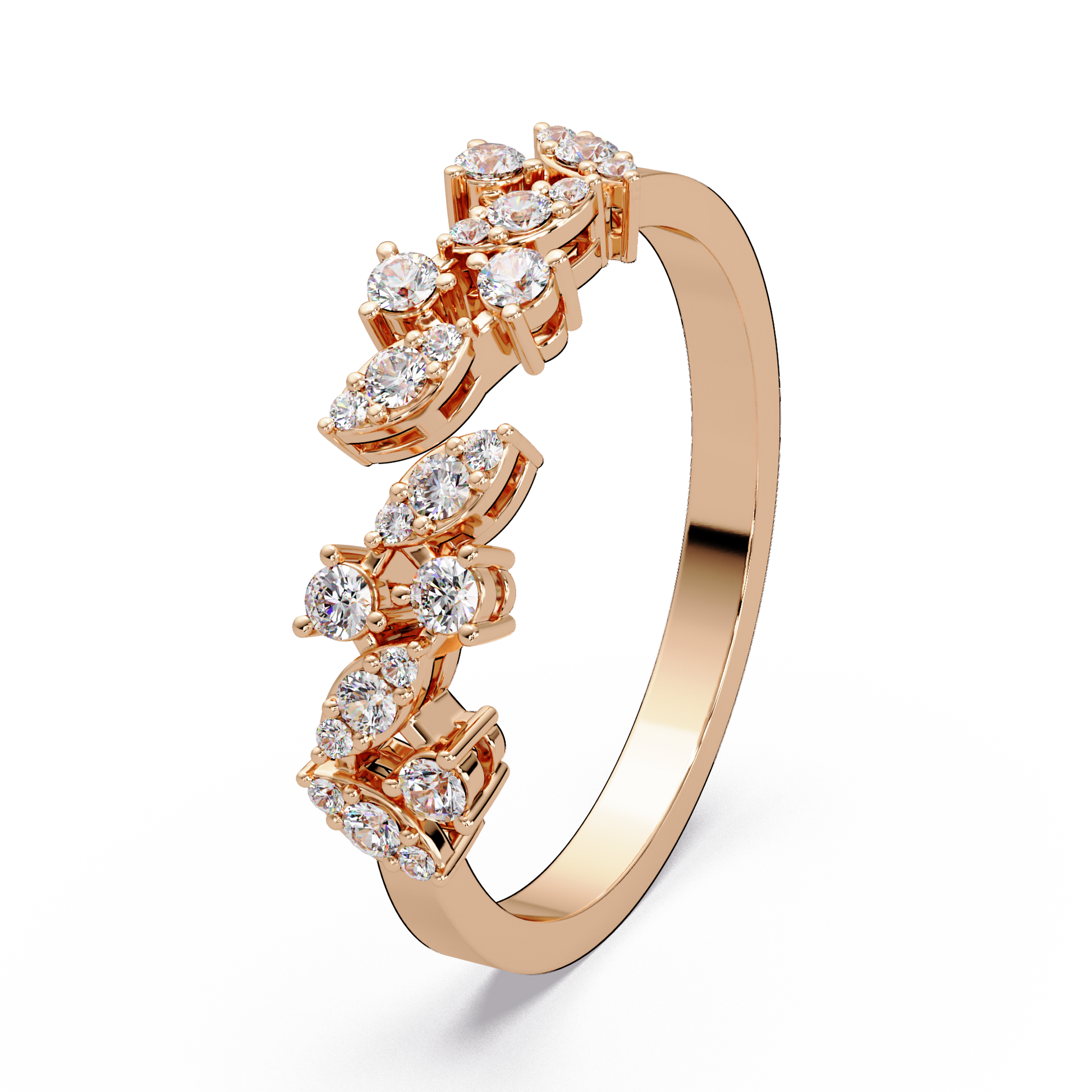 Starlit Scatter Eternity Ring - Origine Diamonds lab-grown diamond jewellery