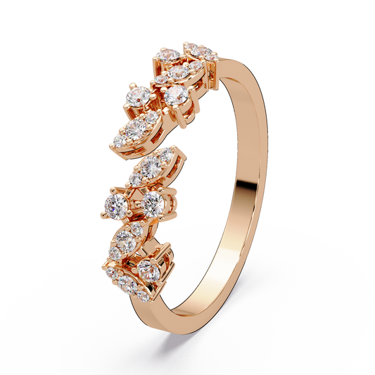 Starlit Scatter Eternity Ring - Origine Diamonds lab-grown diamond jewellery