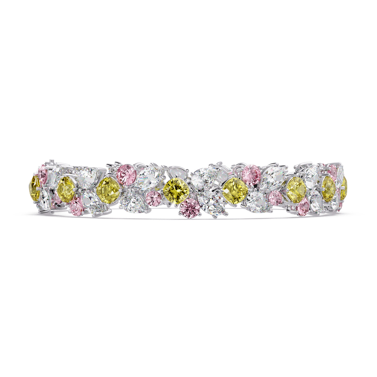 Sunlit Blush Diamond Bracelet