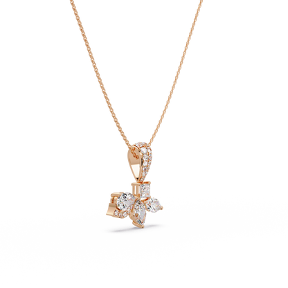 Falling Petal Garden Chain Pendant