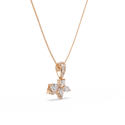 Falling Petal Garden Chain Pendant
