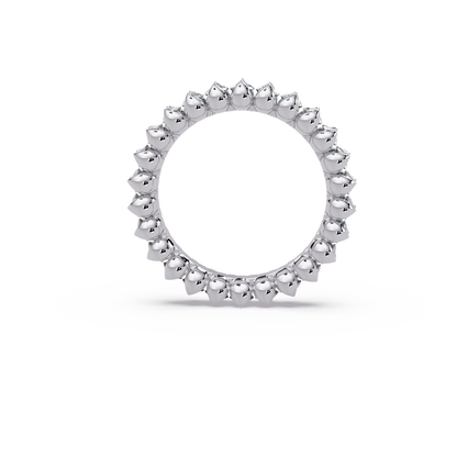 Brilliant Round Eternity Band