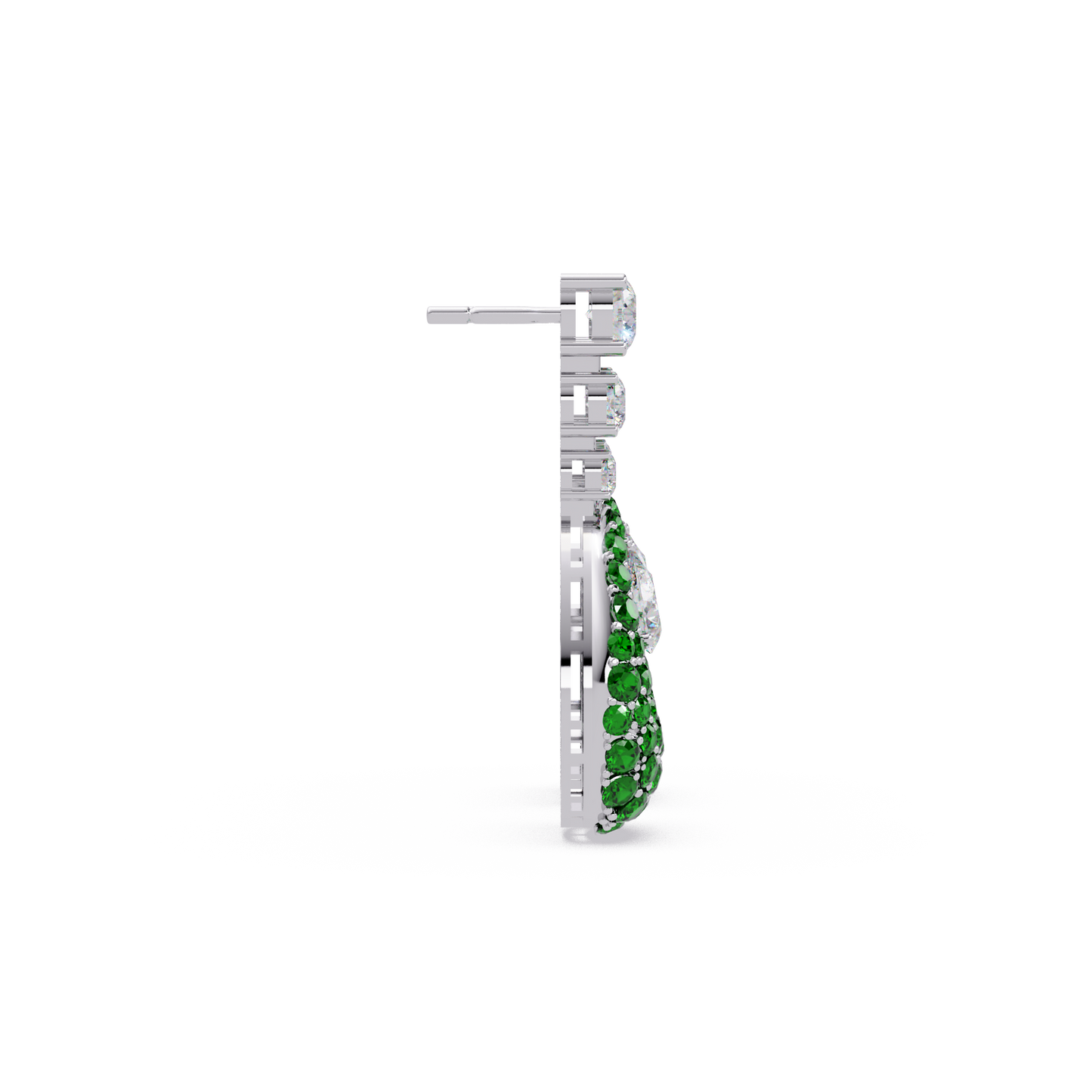 Dewdrop Pavé diamond Earrings