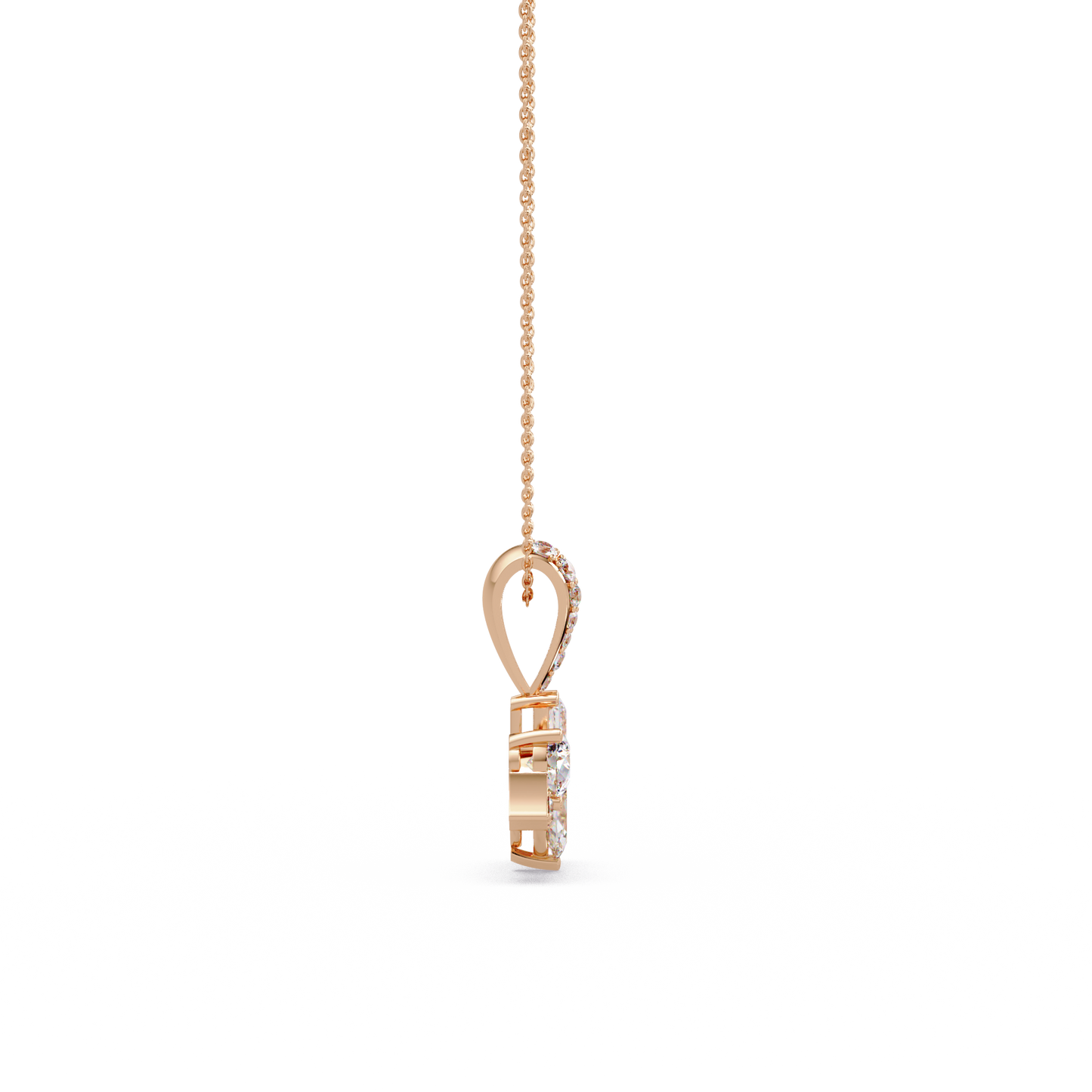 Falling Petal Garden Chain Pendant