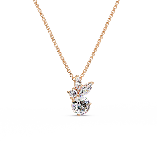 Garden Bouquet Petal Chain Pendant
