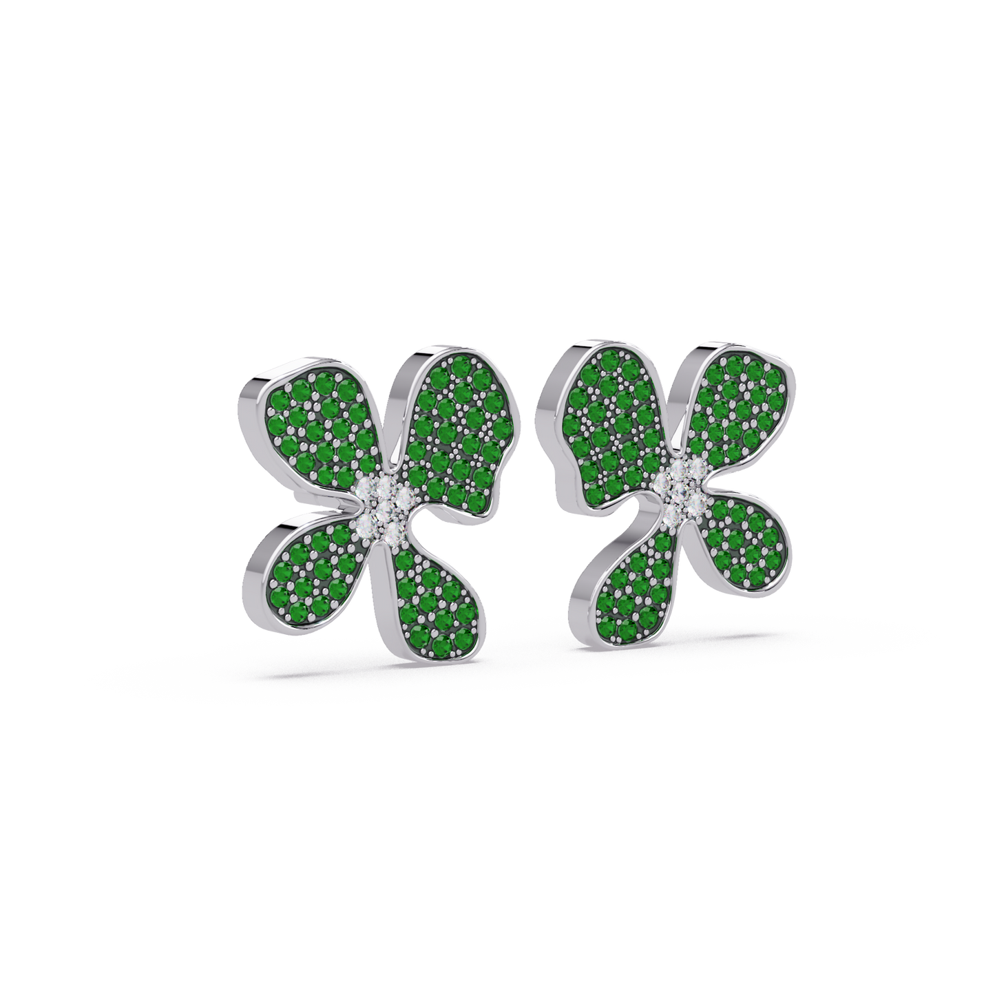 Verdant Petal Bloom Earrings