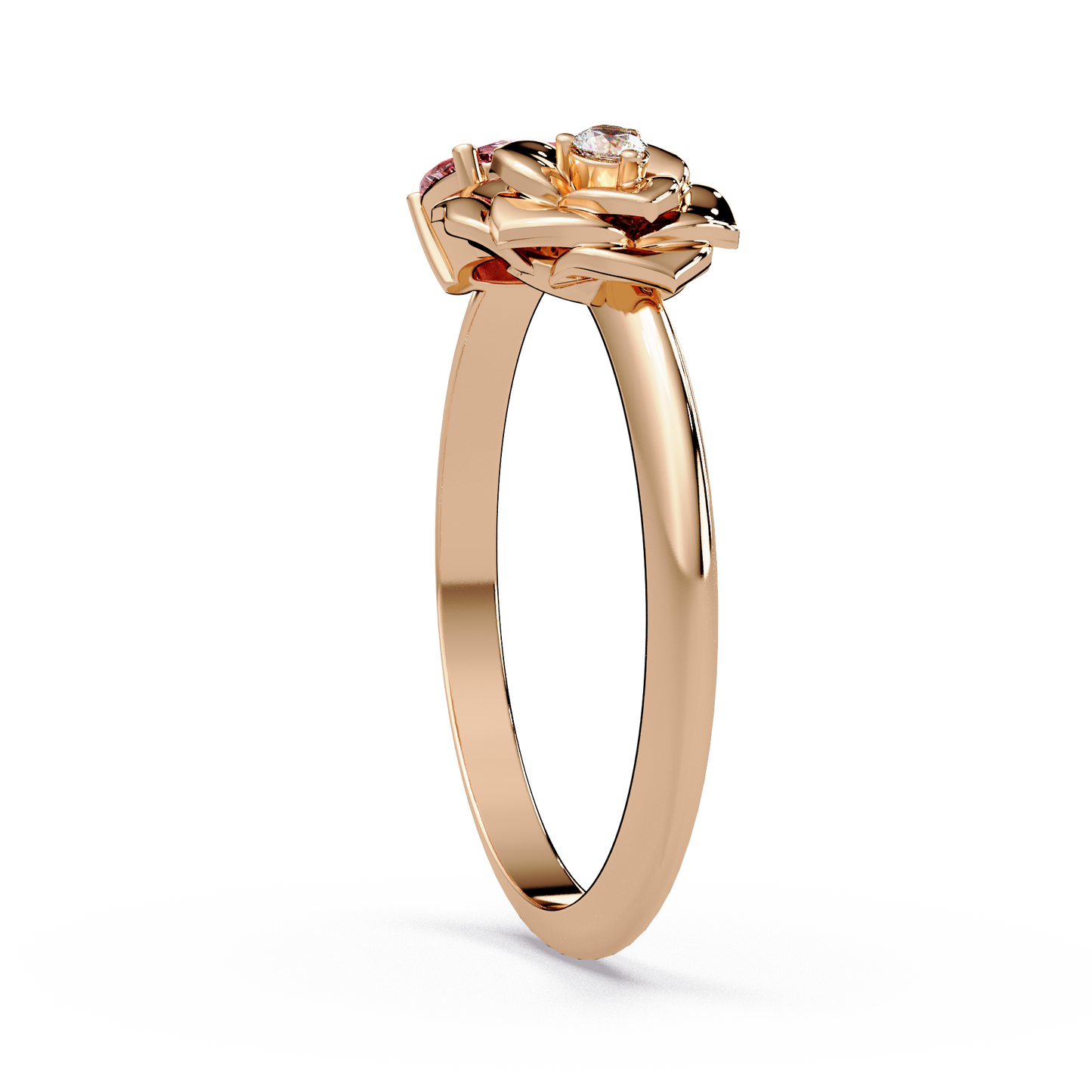 Blossom Pink Diamond Ring