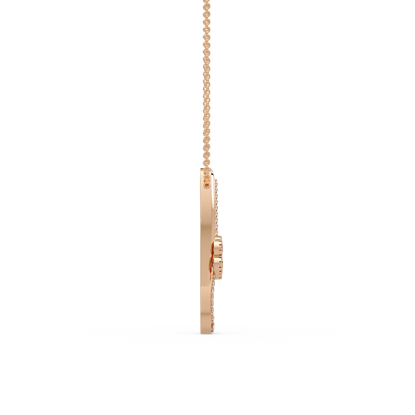 Posy Loop Bloom Chain Pendant