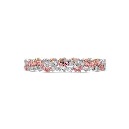 Blush Diamond Cascade Bracelet