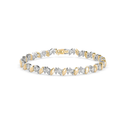 Kite Cluster Tennis Bracelet