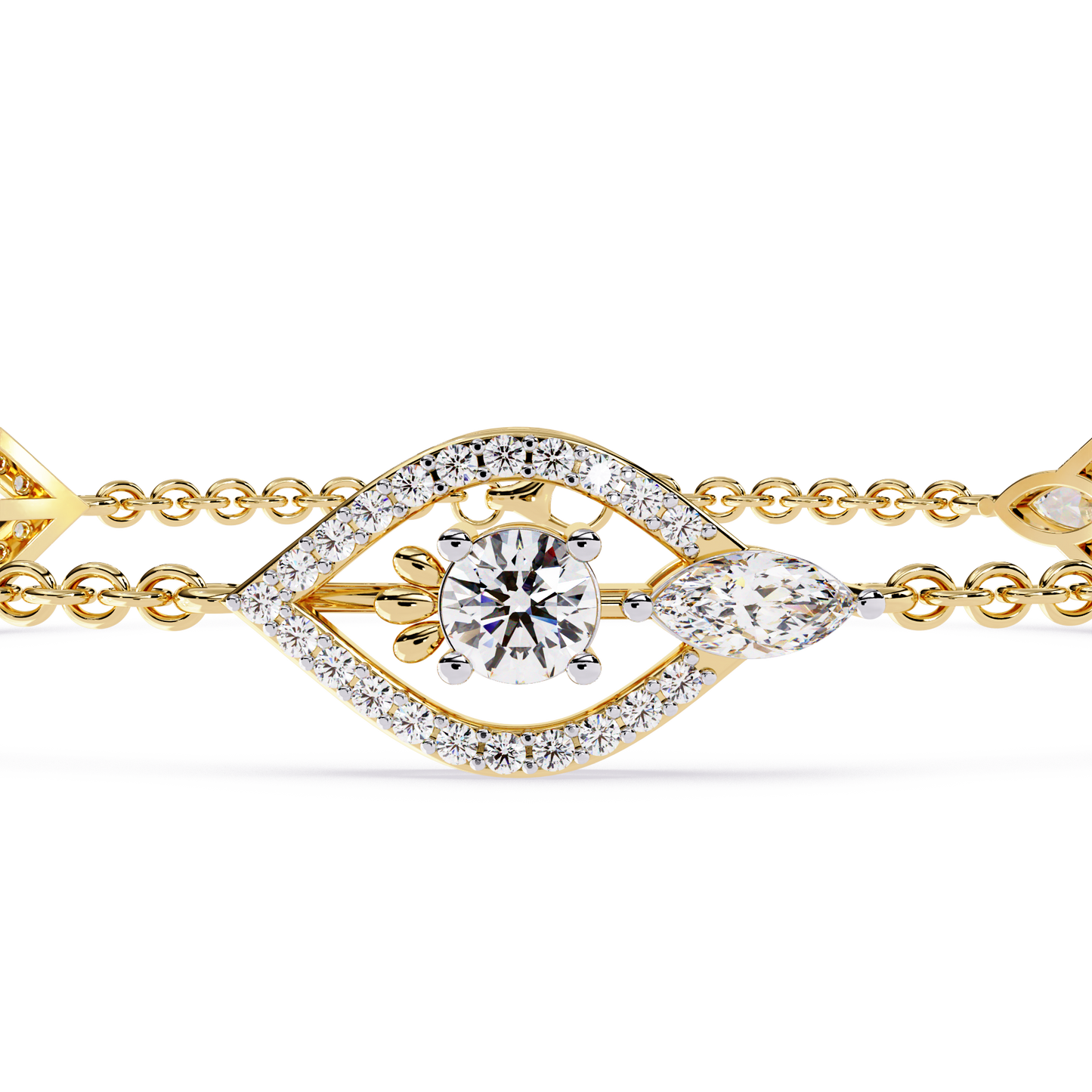 Marquise Station Chain Bracelet