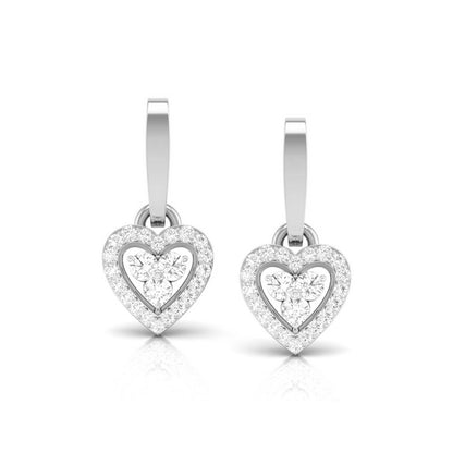 Heart Halo Trio Earrings
