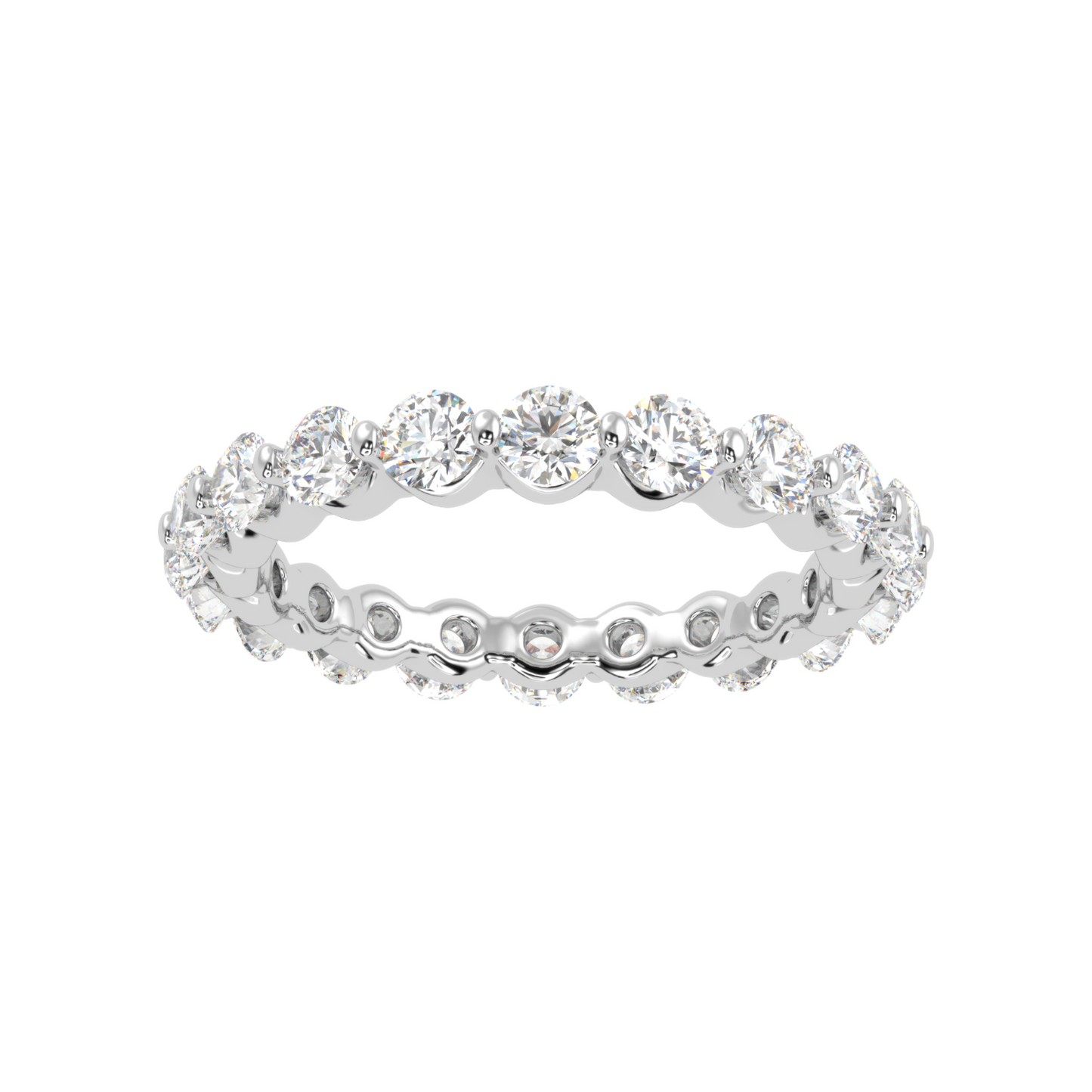 Graduated Eternity Diamond Ring