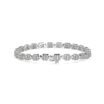 Pavé Link Diamond Bracelet