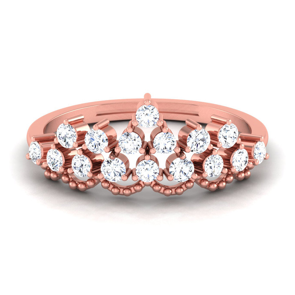 Tiara Cluster Diamond Ring
