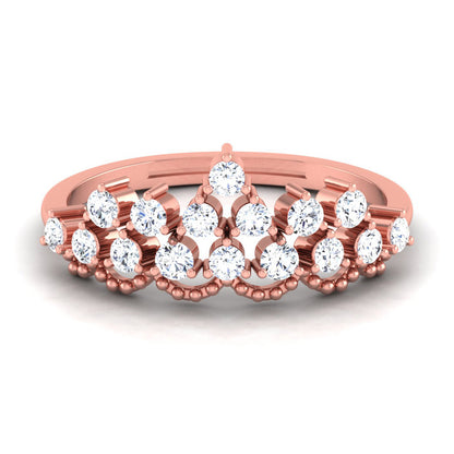 Tiara Cluster Diamond Ring